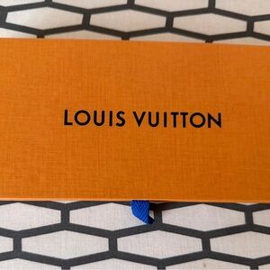 Louis Vuitton Orange and White Box paper, small+ bag